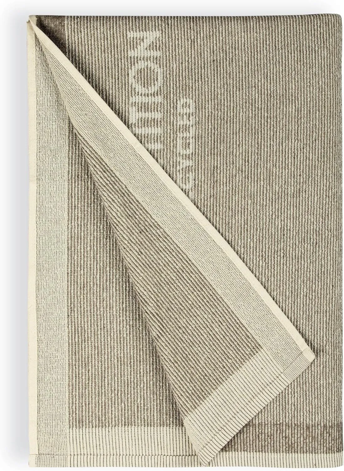 Green Petition Calm Clay Towel 40”x70” Beach Towel with Carrying Bag, 100% Recycled, Quick Dry, Compact, Undyed, Ecofriendly, Organic Towel, Bath Towel, Multipurpose Use for Sports, Travel, Fitness.