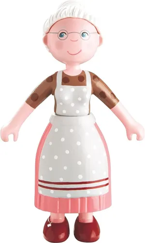 HABA Little Friends Grandma Elli - 4.5" Dollhouse Toy Figure