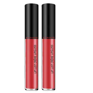 Hailnrothwad Lipstick,12 Colors Cream Texture Lipstick, Keep Shiny All Day with Waterproof, Smudge-Proof (10#Redhot)