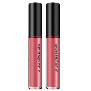 Hailnrothwad Lipstick,12 Colors Cream Texture Lipstick, Keep Shiny All Day with Waterproof, Smudge-Proof (1#Amore)