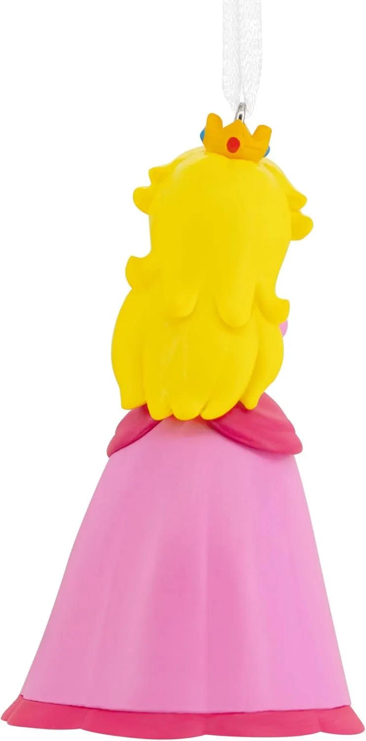Hallmark Nintendo Super Mario Princess Peach Christmas Ornament