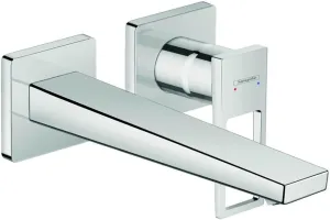 hansgrohe Metropol Modern Low Flow Water Saving 1-Handle 2 5-inch Tall Bathroom Sink Faucet in Chrome, 74526001