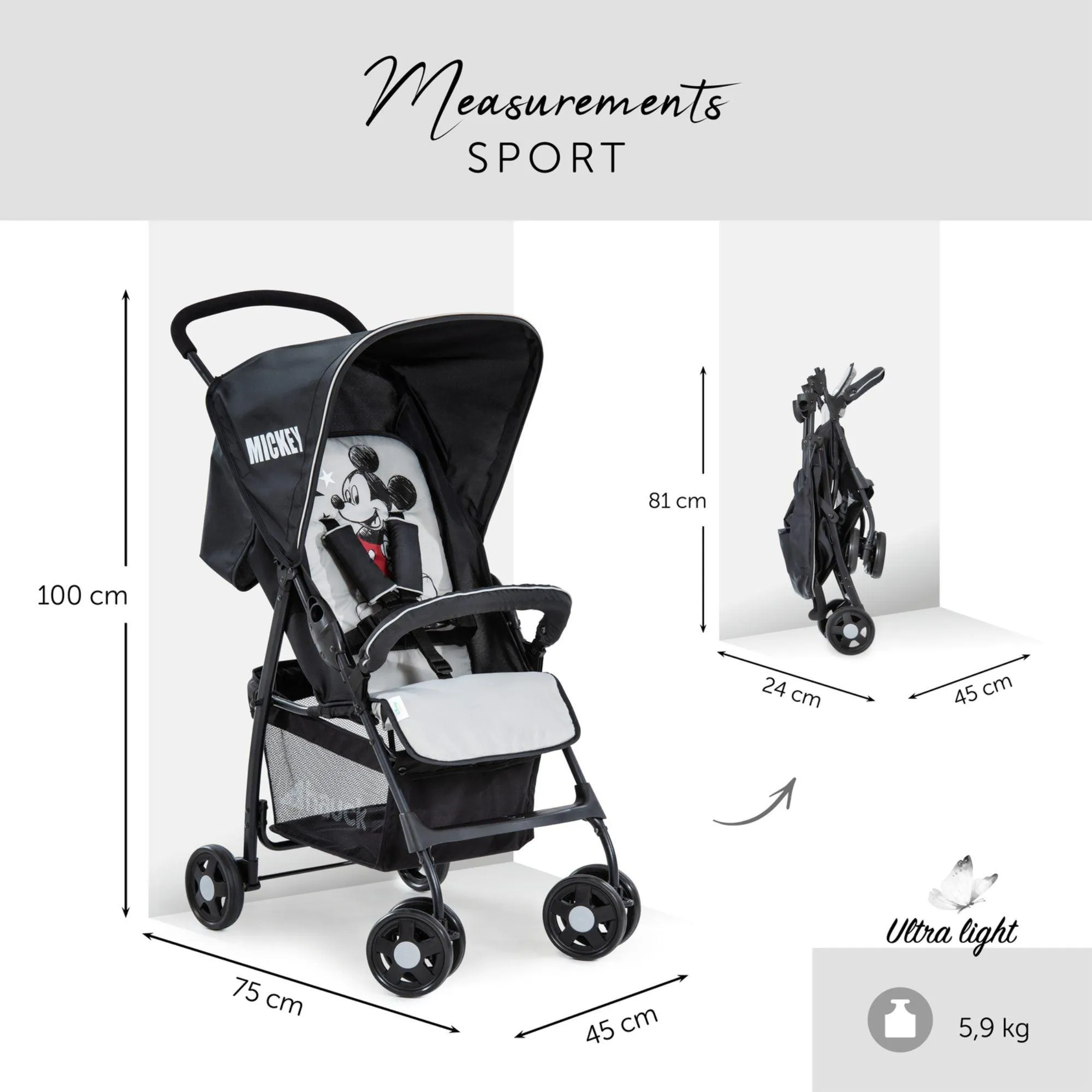 Hauck Sport Pushchair - Disney Series