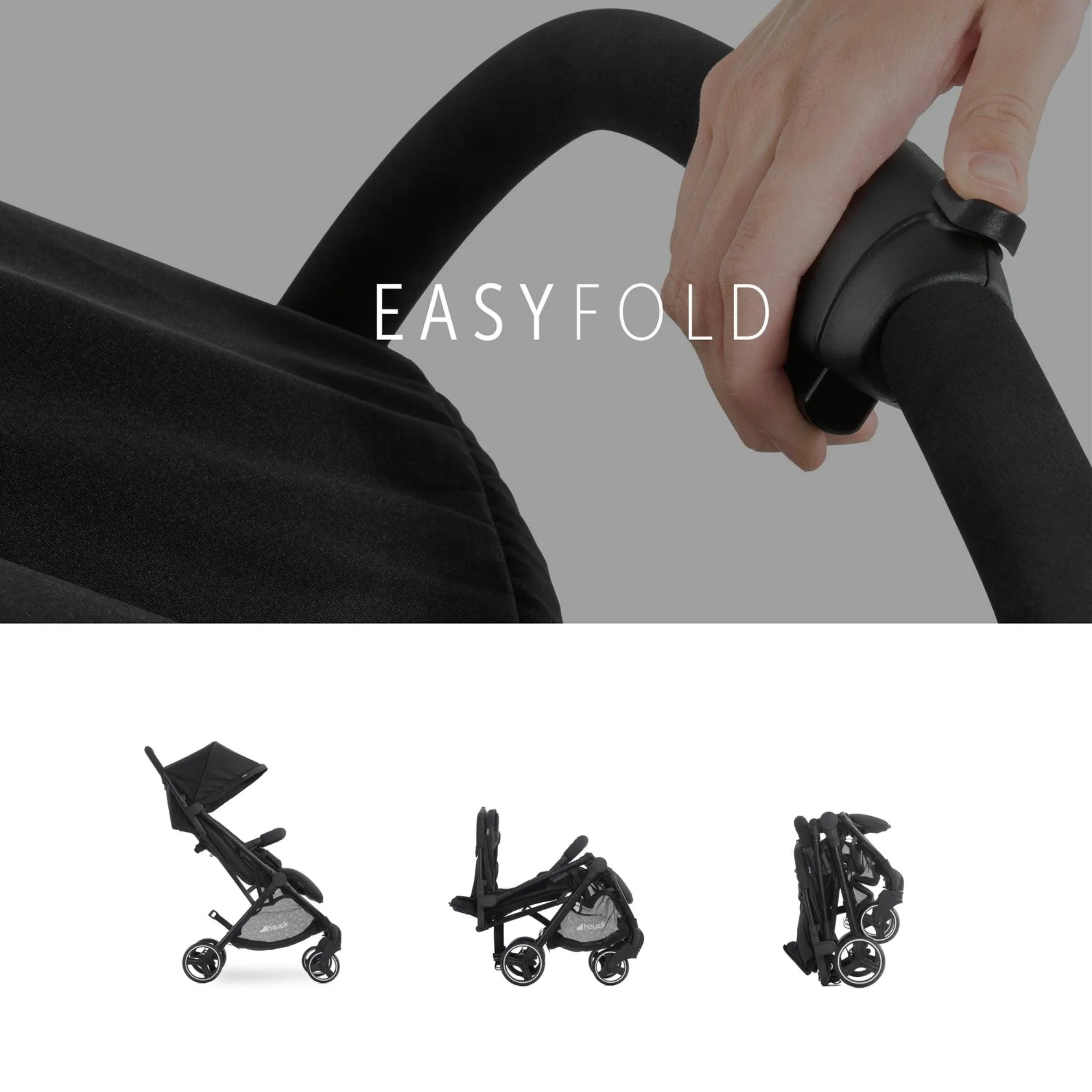 Hauck Swift X Duo Double Pushchair - Black