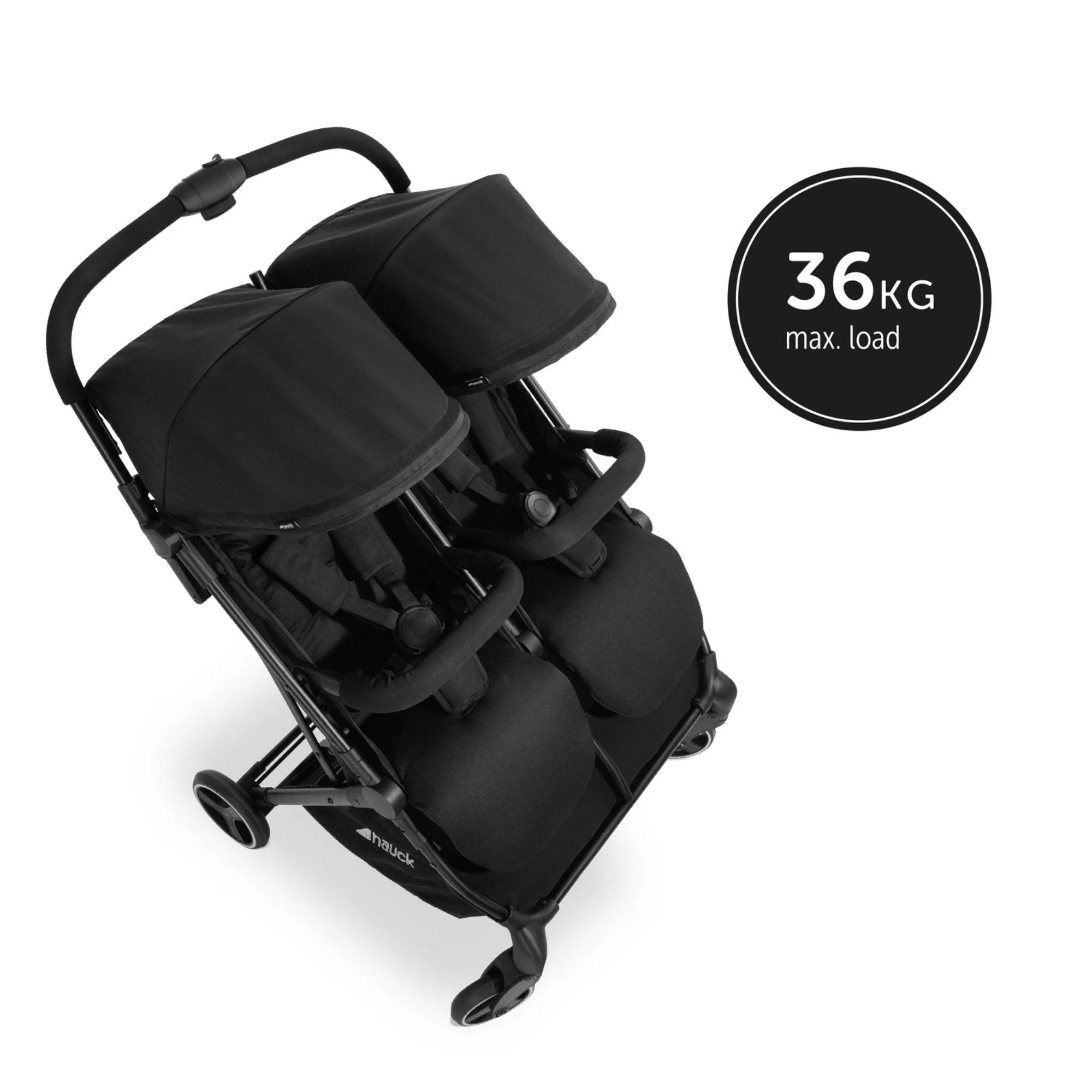 Hauck Swift X Duo Double Pushchair - Black