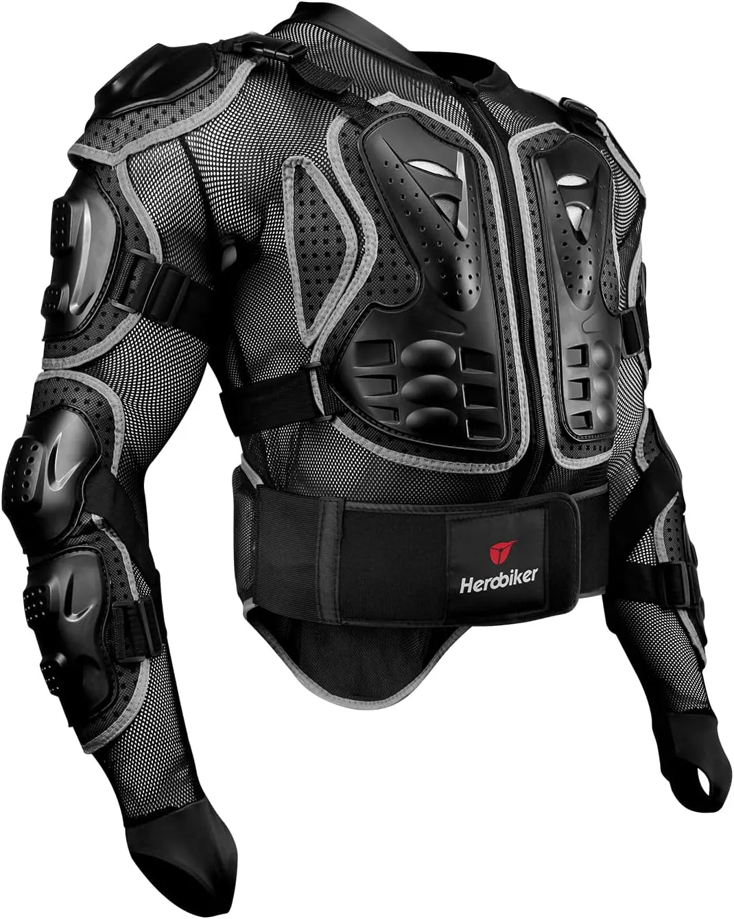 HEROBIKER Motorcycle Full Body Armor Jacket spine chest protection gear Motocross Motos Protector Motorcycle Jacket 2 Styles