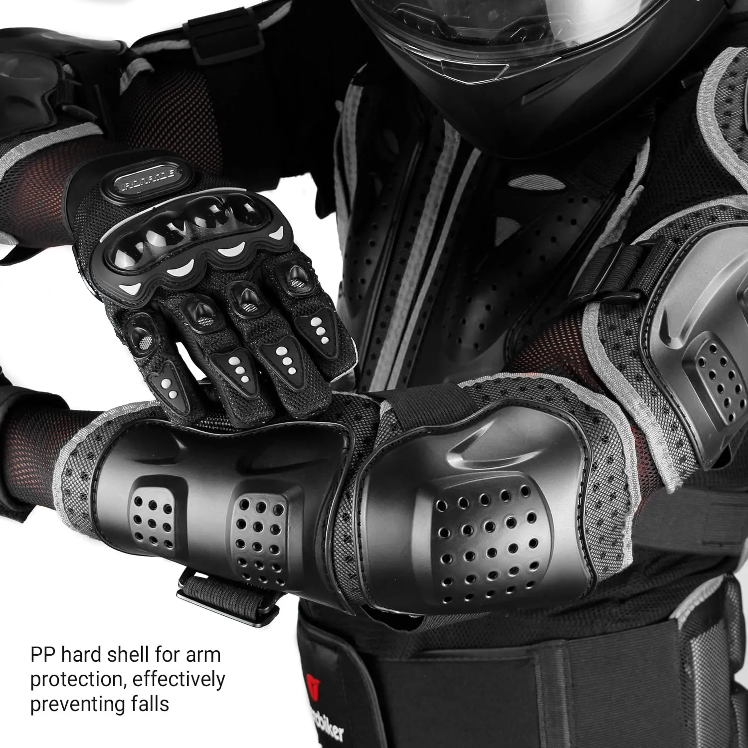 HEROBIKER Motorcycle Full Body Armor Jacket spine chest protection gear Motocross Motos Protector Motorcycle Jacket 2 Styles