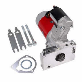 High Torque Mini Starter 153/168 Tooth for Small/Big Block - Replacement for Chevy BBC SBC