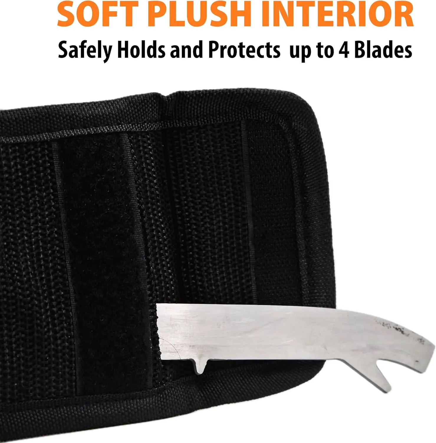 Hockey Pro Shop Skate Blade Pouch - Holds 1 Set of Ice Hockey Blades