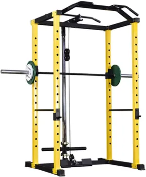 Home Multifunction Adjustable Power Rack cage Comprehensive Training Device Swing Fitness Frame Squat Rack
