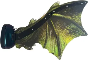 IMIKEYA 1set Dinosaur Wings Costume Prop for Halloween Party Electric Fairy Wings Sound Effects for Boys and Girls Dress up and Stage Performance