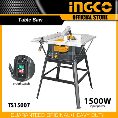 Ingco Table Saw 1500W - TS15007