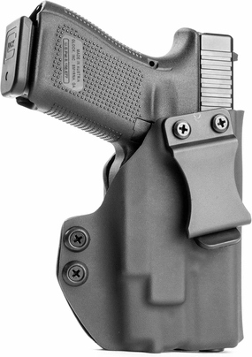 Inside The Waistband (IWB) Holster - Olight Baldr Mini - Black (Right-Hand, for Glock 29,30)