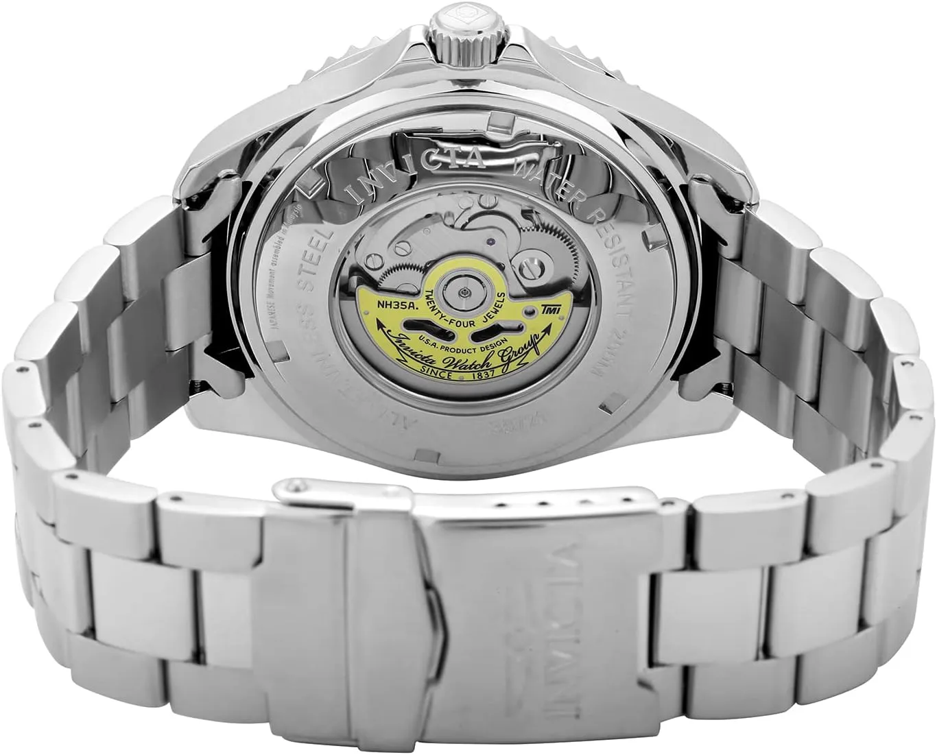 Invicta Automatic Pro Diver Stainless Steel Watch