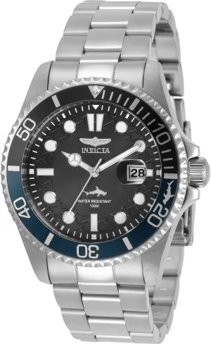 Invicta Men's 30956 Pro Diver Quartz 3 Hand Black Dial Watch