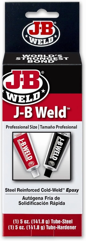 J-B Weld 8280 Original Professional Size Steel Reinforced Epoxy - 10 oz.