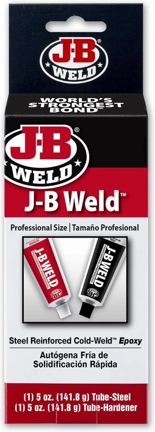 J-B Weld 8280 Original Professional Size Steel Reinforced Epoxy - 10 oz.