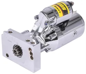 JEGS Heavy-Duty Mini Starter | Hitachi-Style | for Small Block and Big Block Chevy Engines | Made in USA