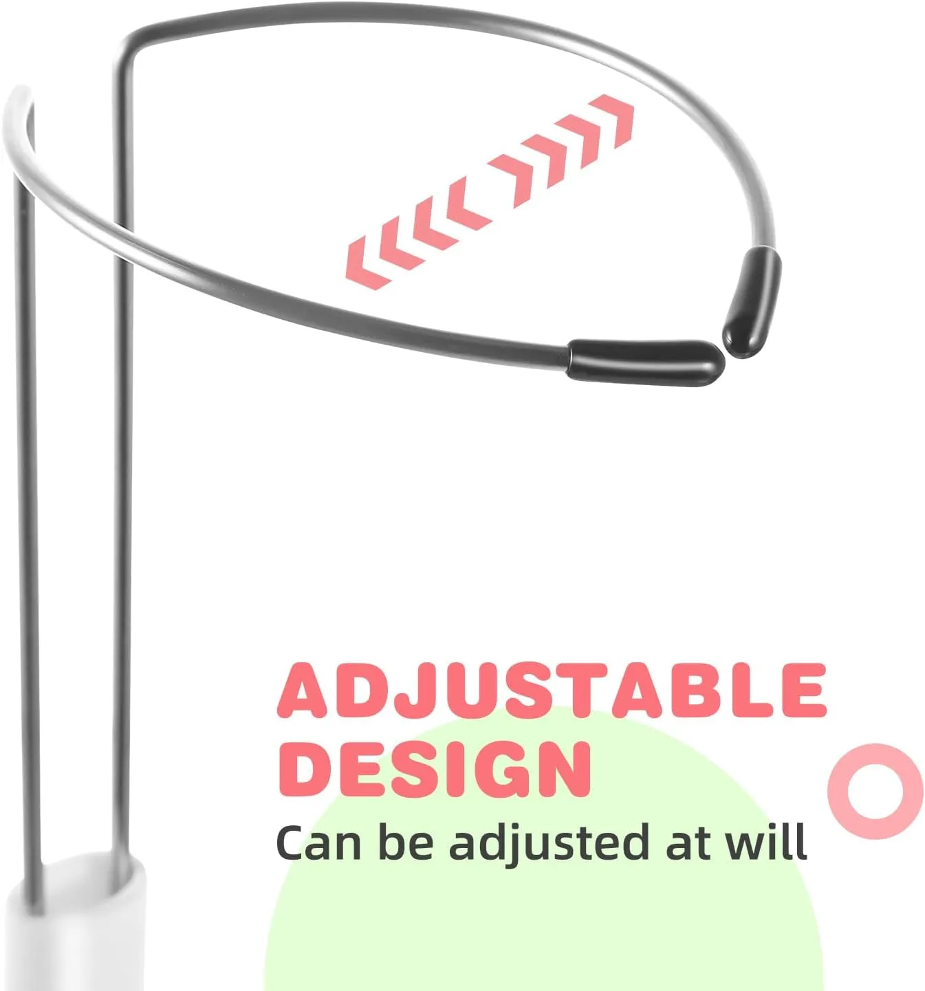 jojofuny 2Pcs Doll Support Stand - Portable Doll Bear Toy Organizer Display Bracket Holder Frame Rack for Home Shop - 35cm White