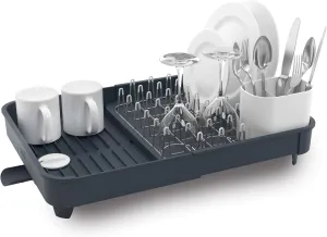 Joseph Joseph Extend Expandable Dish Drying Rack and Drainboard Set , Gray