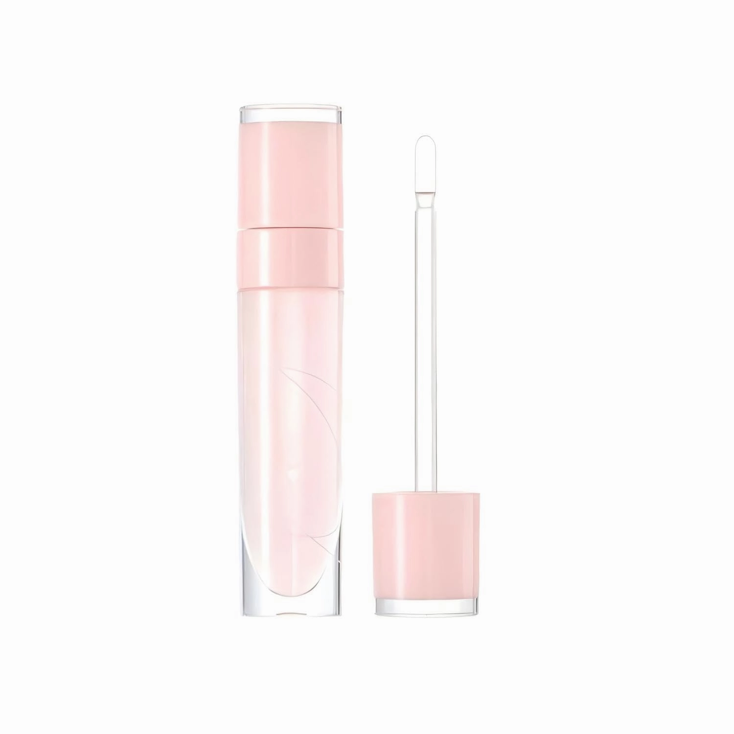 Judy Doll Fruit Honey Lip Oil Clear,Hydrating Lip Gloss,Moisturizing Nonstick Tinted Gloss Lip Oil (Peach Honey, 0.22 Fl Oz)