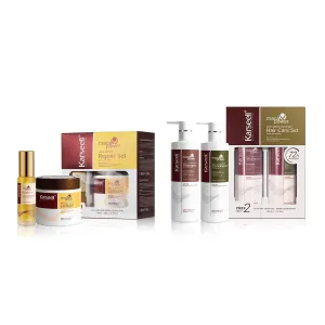 Karseell Collagen Hair Mask and Oil Shampoo and Conditioner Set for Dry Damaged Hair of All Types - 3 x 16.9floz   1.69floz