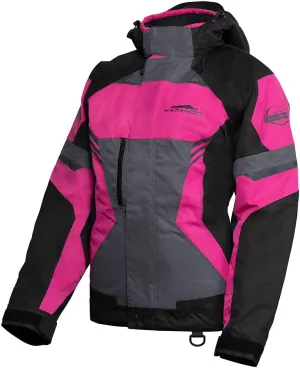 Katahdin Gear Dagger Womens Jacket Small Black/Gray/Hi-Vis
