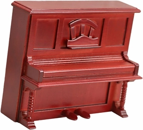 KESYOO Miniature Dollhouse Piano Model Small Wooden Piano for DIY Scenes Photo Props and Fairy Garden Decor Realistic Design Color