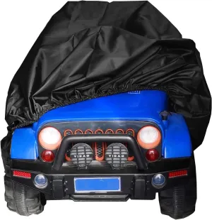 Kids Ride-On Toy Car Cover， Outdoor Protective Cover for Children's Electric Vehicles- Universal Fit,Waterproof Windproof Snow Dust Protection,55" x 33" x 32".