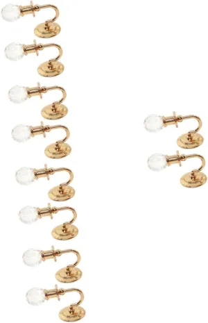Kisangel 5pairs Miniature Wall Light Decor of Tiny Wall Lamps for Dollhouse Accessories for Landscaping and Scene Decoration Stylish Design