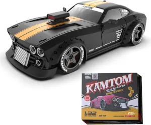 KM3299 1/32 RC Drift Car with LED Headlights, 2.4G Remote Control Sports Car Remote Control Drift Car for Adults, Drift RC Racing Car Electric 4WD Mini RC Car Gift -RTR