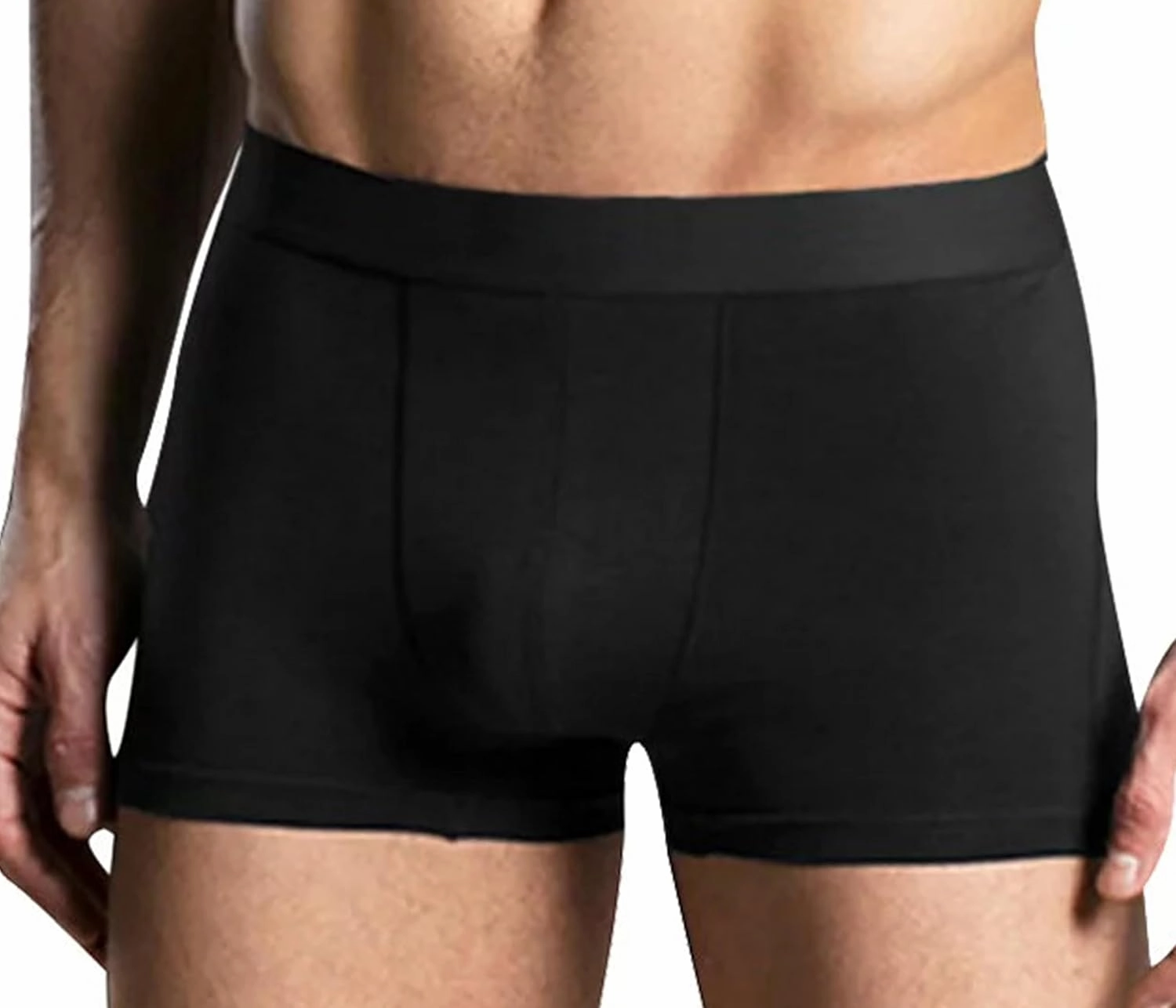 Knaughty Knickers Jack of Spades BBC Mens Boxer Briefs with Design JoS Card No Fly Stretchy Sexy Black Colorful Trunks