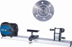 Lathe 550W Stepless Speed Variable Speed 800-3000 Turns Workpiece Max 60 x 25 cm Including Face Plate Benchtop Wood Turning Tool 2 Year Warranty