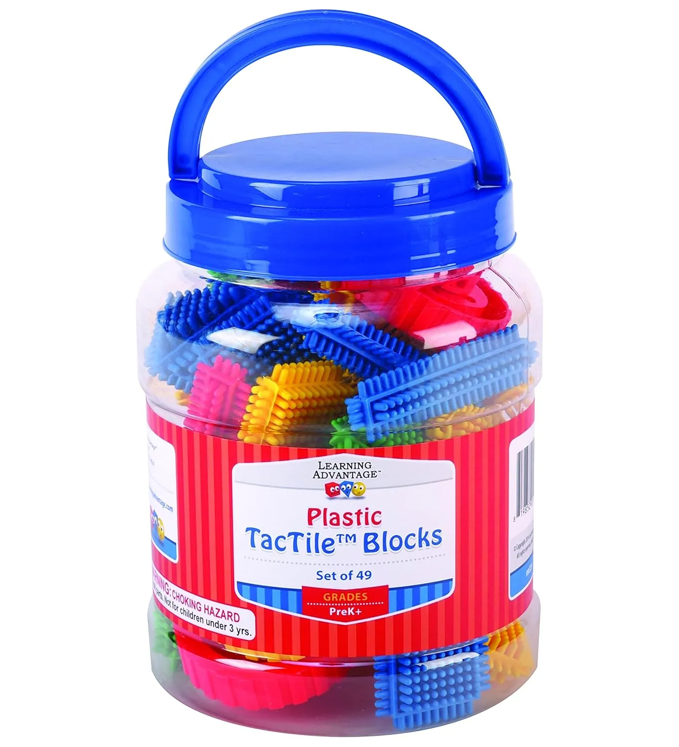 Learning Advantage Tactile Blocks - Set of 49