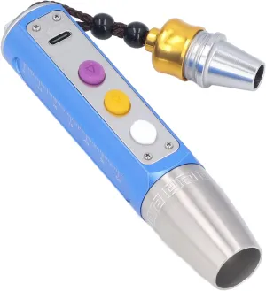 LED Gemology Flashlight for Jewelry Appraisal, Adjustable Light Modes with Scale Concentrator for Diamonds Jade Gemstones