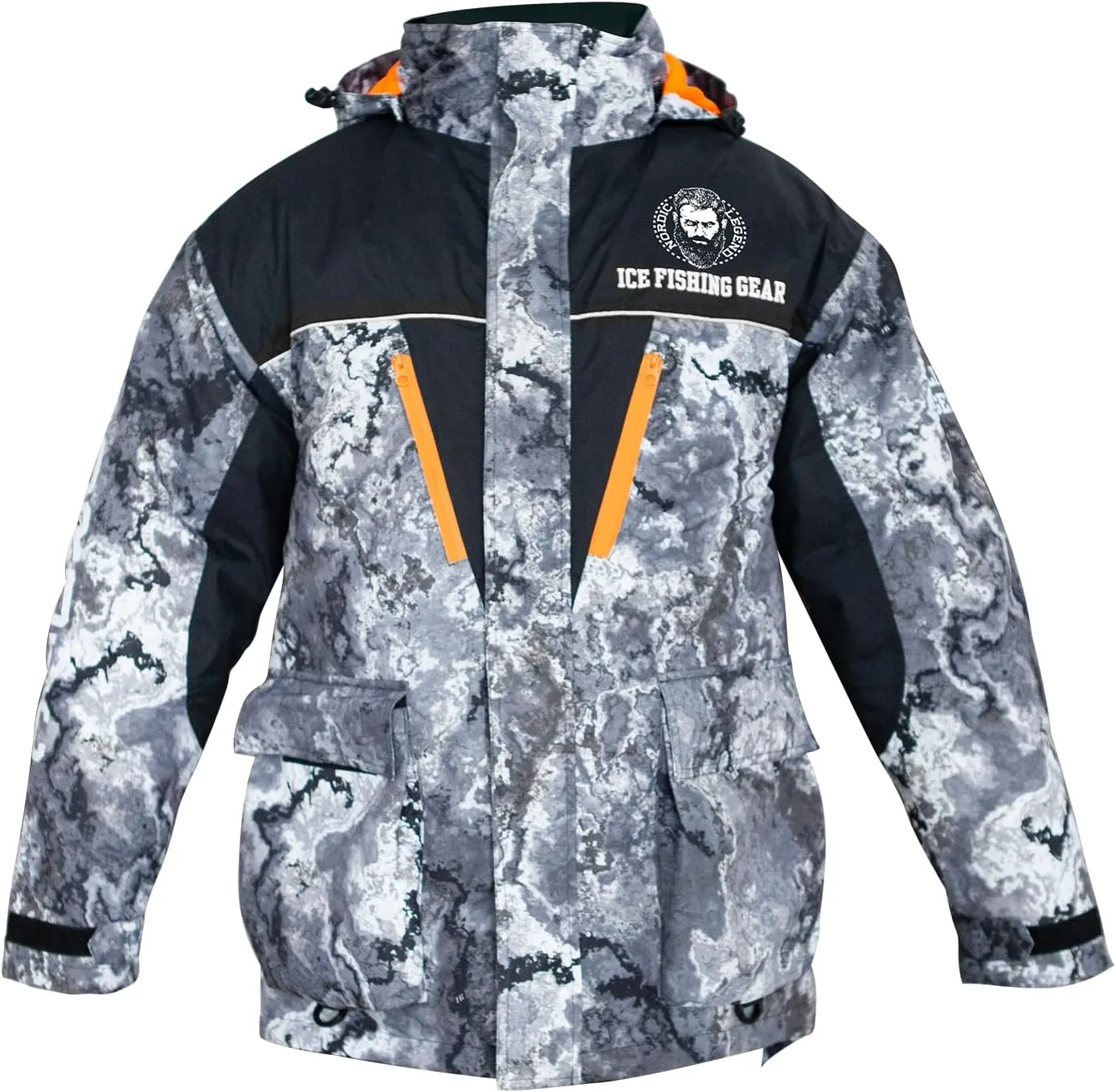 Legendary Camo Ice Fishing Suit Waterproof Gear for Ice Fishing and Snowmobiling