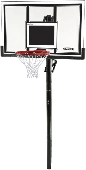 Lifetime Adjustable Basketball Hoop (54-Inch Polycarbonate)