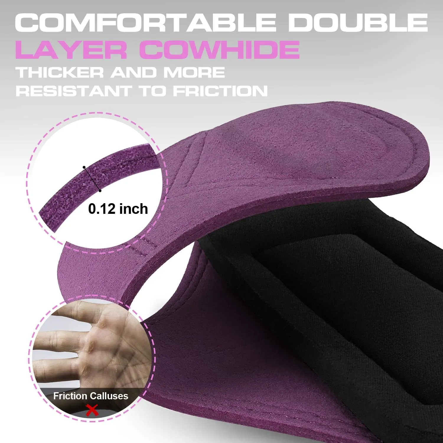 Lifting Straps, Weight Lifting Wrist Wraps for Weightlifting, Heavy Powerlifting, Deadlifts, Rows, Pull Ups, Adjustable Neoprene Padded Gym Workout Strength Training Wrist Hooks for Men/Women