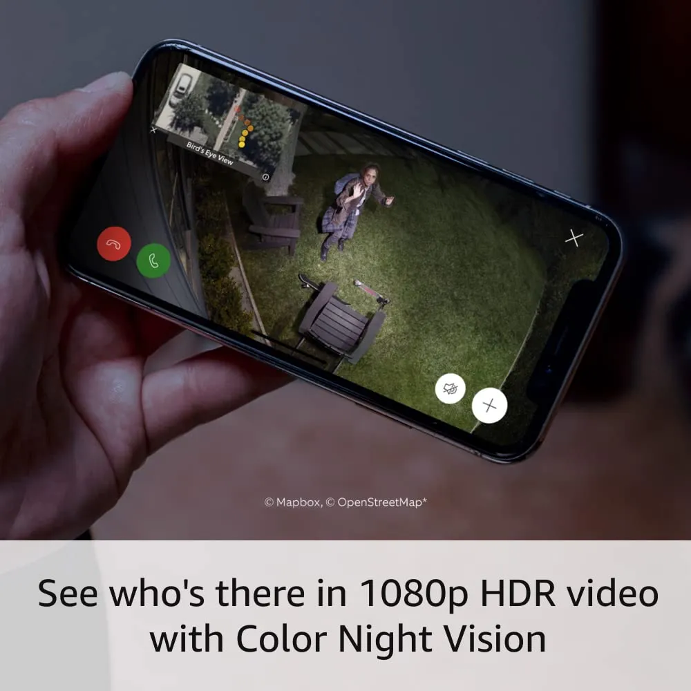 Like-New Ring Spotlight Cam Pro, Battery | 3D Motion Detection, Two-Way Talk with Audio , and Dual-Band Wifi (2022 release) - White