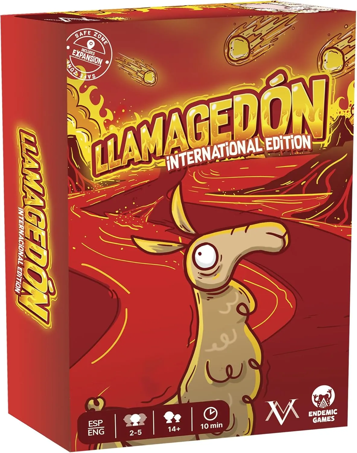 Llamagedón, International Edition
