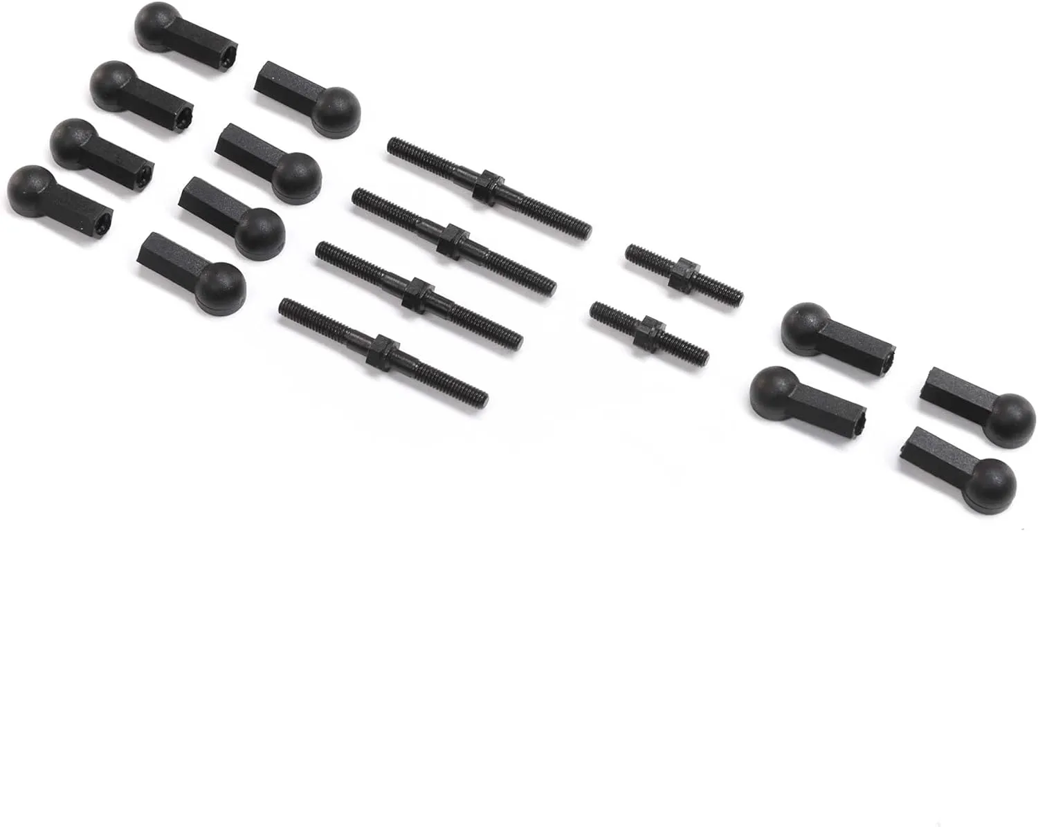 Losi Adjustable Turnbuckle Set 6 Mini JRX2 LOS211027 Elec Car/Truck Replacement Parts