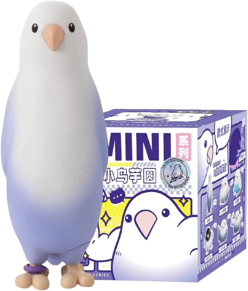Love Bird Series3 Mini Bird Blind Box Figures 6PC Cute Collectible Toys Kawaii Birthday Gifts