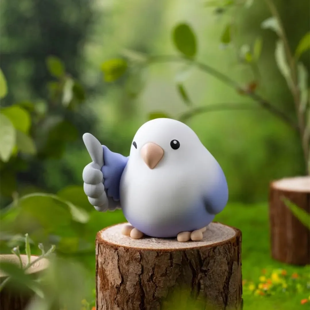 Love Bird Series3 Mini Bird Blind Box Figures 6PC Cute Collectible Toys Kawaii Birthday Gifts