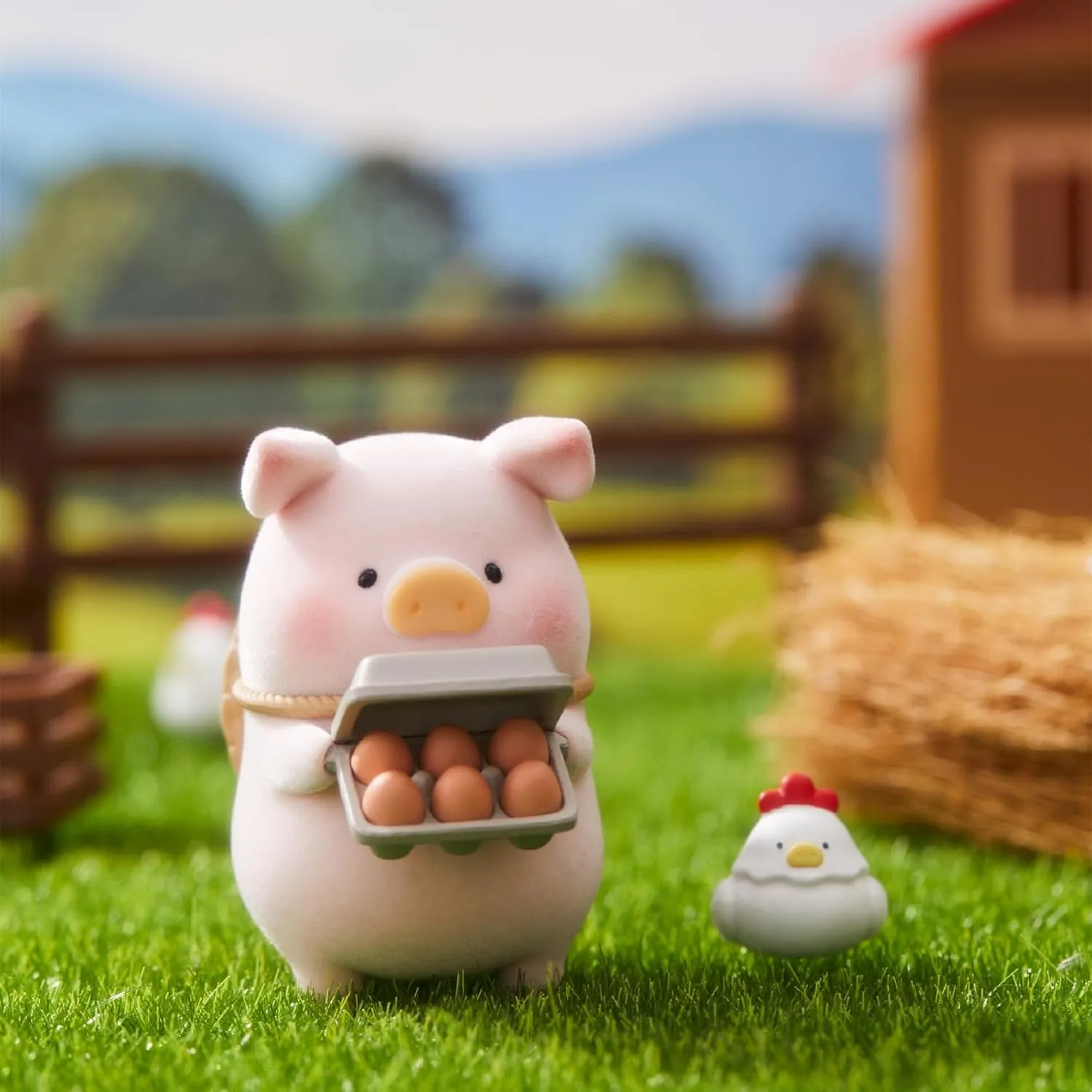 Lulu The Piggy My Sweet Farm Garden Series 1PC Cute Pig Blind Box Figures Collectible Toys Kawaii Birthday Gifts