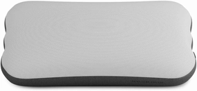 Luno Shredded Memory Foam Inflatable Camping Pillows - Portable Travel Pillow for air Planes, Hiking, Car & Camp w/Removable Cover - Double Sided Cool & Cozy Pillow - 24"x14" Plush