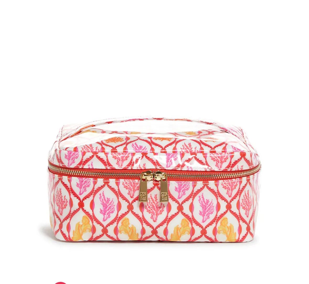 Luxe Gloss Top Handle Train case