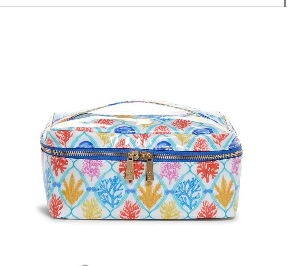 Luxe Gloss Top Handle Train case