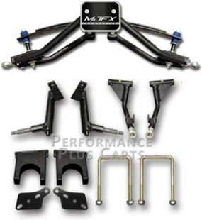 MadJax 6 Inch A-Arm Golf Cart Lift Kit for Club Car DS Golf Carts | Compatible with 1982-2004 Models (with Steel Dust Covers)