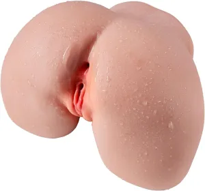 Male Masturbator Adult Sex Toys - 2 Holes Pocket Pussy Realistic Sex Dolls Male Sex Toys for Men Masturbation, 5.9 LB 3D Lifelike Soft Butt with Vagina and Anal Sex Pleasure Adult Toys Stroker
