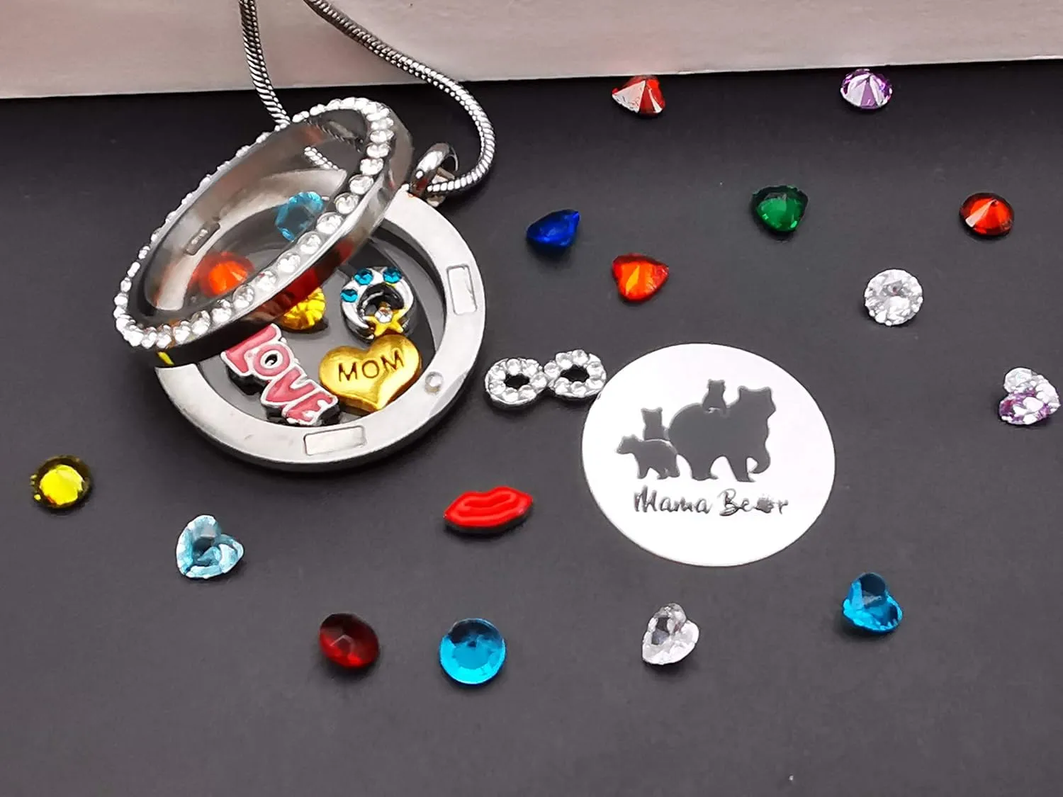 Mama Bear Floating Locket